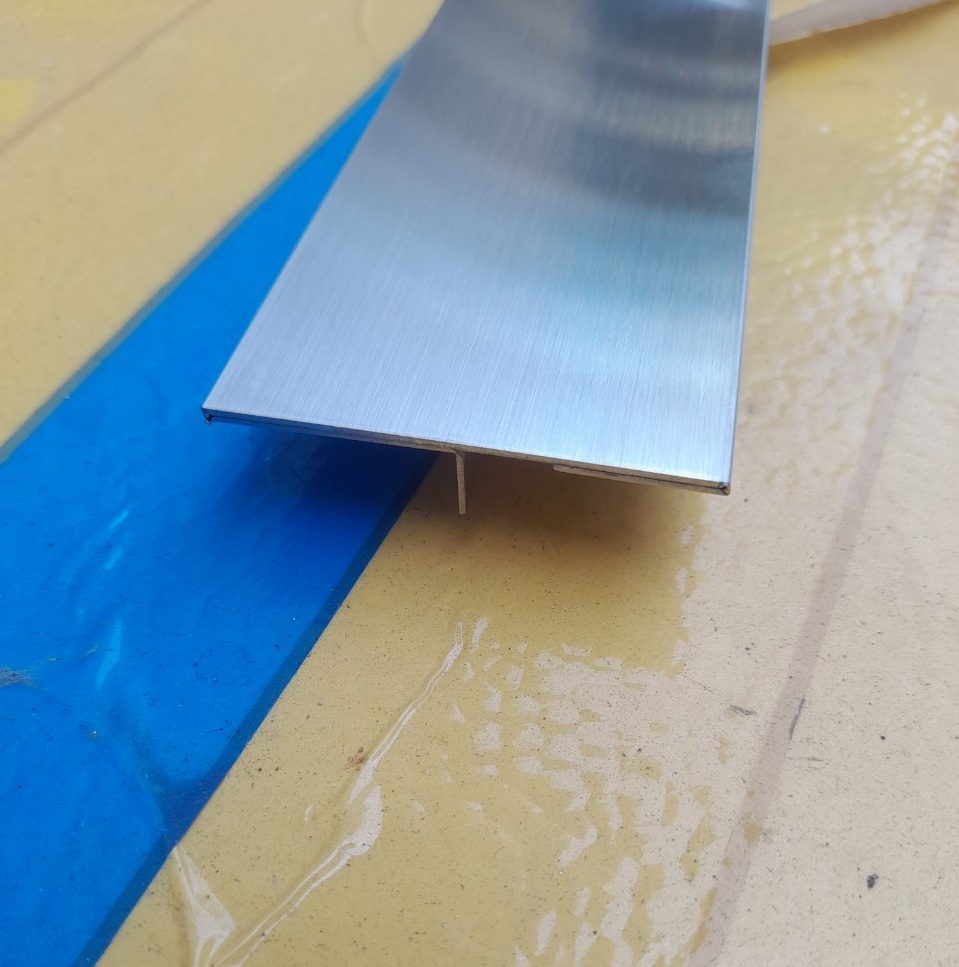 Nẹp inox chữ T bản 80mm 